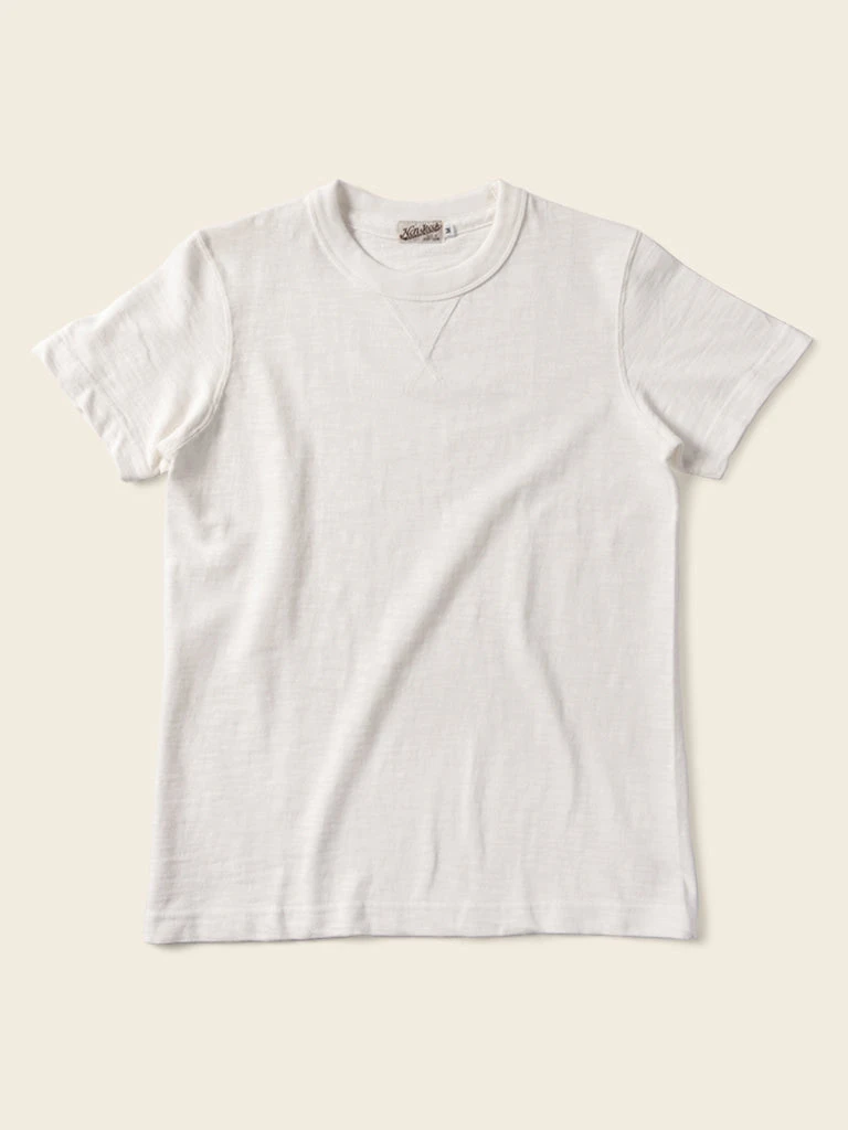 Non Stock 10.5 Oz US Cotton Tubular Gusset T-Shirt - White TOPS 1 Non Stock 10.5 Oz US Cotton Tubular Gusset T-Shirt - White TOPS