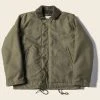 Bronson 1940s USN 3rd Type N-1 Woolen Deck Jacket - Olive Stencil OUTERWEAR