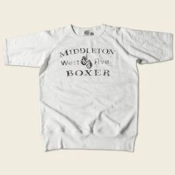 Bronson Back In Stock Heavy Duty Boxer Physical Training T-Shirt - White