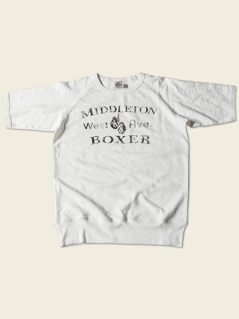 Bronson Back In Stock Heavy Duty Boxer Physical Training T-Shirt - White 1 Bronson Back In Stock Heavy Duty Boxer Physical Training T-Shirt - White