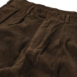 Non Stock 12.5 Oz 8 Wale Corduroy Trousers - Brown