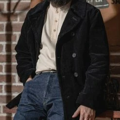 Bronson Vintage Long Sleeve Henley T-Shirt - Apricot NEW ARRIVALS