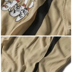 Non Stock TOPS Loose Embroidery Bowling Shirt