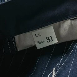 Bronson NEW ARRIVALS Lot 952 HBT Striped Mechanic Pants - Navy