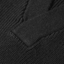 Bronson USAAF Type A-1 V-neck Mechanics Sweater - Black TOPS 22 Bronson USAAF Type A-1 V-neck Mechanics Sweater - Black TOPS