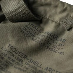 Bronson NEW ARRIVALS US Army M-1951 Arctic Trouser - Shell 49 Bronson NEW ARRIVALS US Army M-1951 Arctic Trouser - Shell