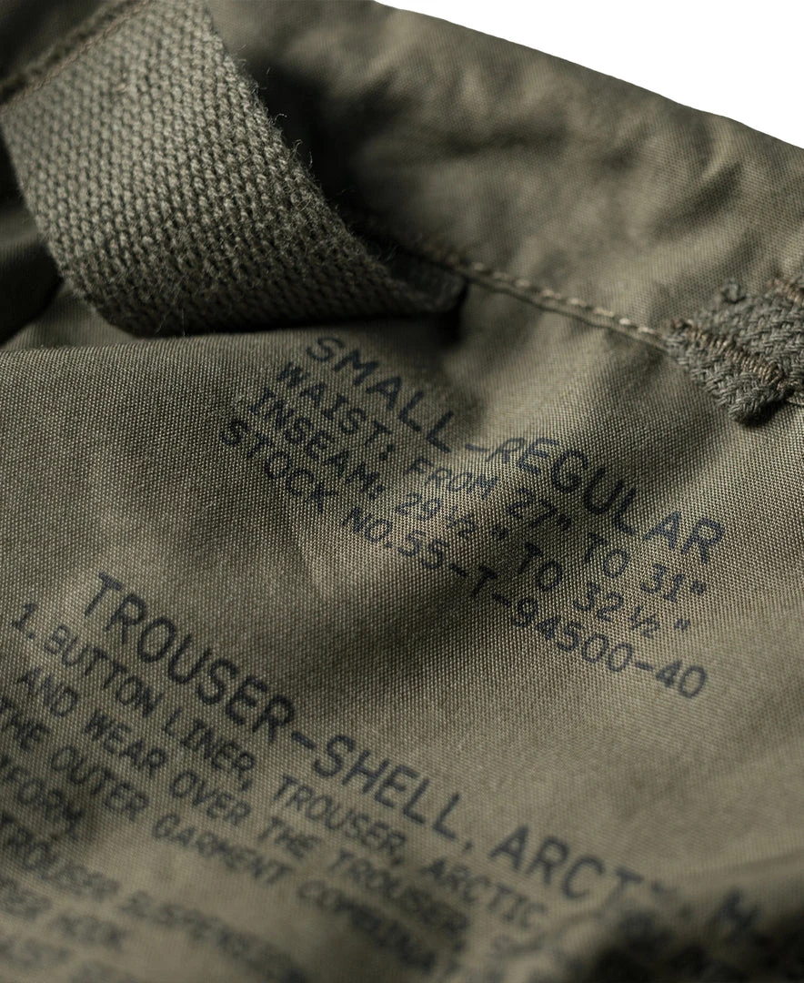 Bronson NEW ARRIVALS US Army M-1951 Arctic Trouser - Shell 19 Bronson NEW ARRIVALS US Army M-1951 Arctic Trouser - Shell