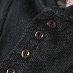 Bronson TOPS US Army High Neck Wool Sweater - Black