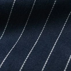 Bronson NEW ARRIVALS Lot 952 HBT Striped Mechanic Pants - Navy