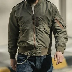 Bronson OUTERWEAR US Air Force Type L-2 Flight Jacket