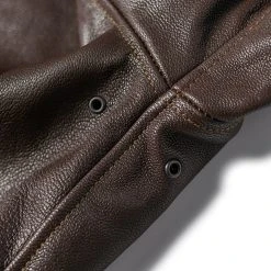 Bronson USAAF Type A-1 Leather Flight Jacket - Light Brown OUTERWEAR