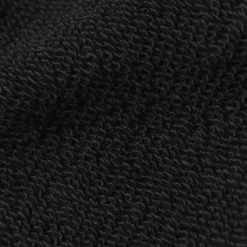 Non Stock 17.5 Oz Terry Cloth Military Pocket Sweatshirt - Black TOPS