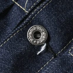 Bronson Lot 44806XX WWII Type 1 14 Oz Selvedge Denim Jacket OUTERWEAR