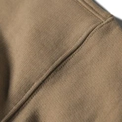 Non Stock TOPS 17.5 Oz Terry Cloth Military Pocket Sweatshirt - Khaki