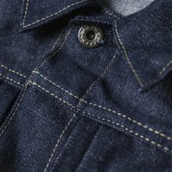 Bronson Lot 44806XX WWII Type 1 14 Oz Selvedge Denim Jacket OUTERWEAR