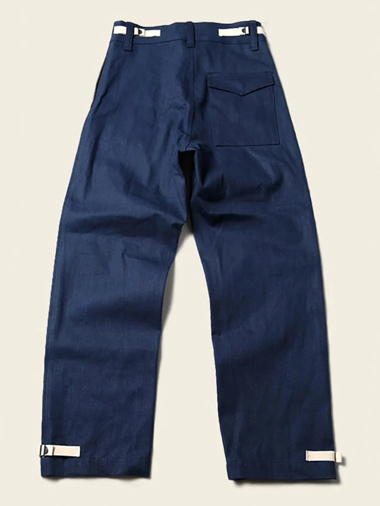 Bronson US Navy Modified 13.5 Oz Indigo Deck Pants BOTTOMS 2 Bronson US Navy Modified 13.5 Oz Indigo Deck Pants BOTTOMS