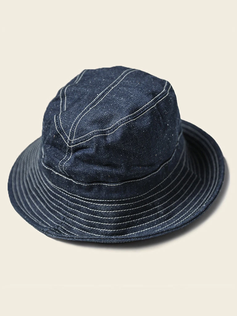 Bronson 12 Oz Selvedge Denim Bucket Hat ACCESSORIES 4 Bronson 12 Oz Selvedge Denim Bucket Hat ACCESSORIES