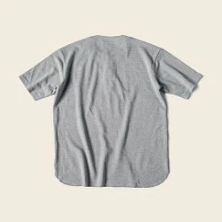 Non Stock NEW ARRIVALS 9.8 Oz Cotton Pique Baseball T-Shirt - Gray