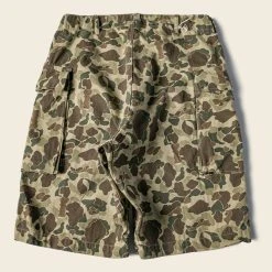 Bronson US Army M-43 Duck Hunter Camo Shorts Back In Stock