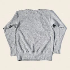 Bronson 14 Oz Side Closing Henley T-Shirt - Gray