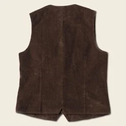Bronson OUTERWEAR 1910s Retro Corduroy Vest