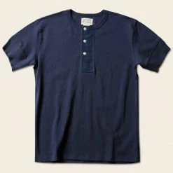 Bronson Vintage Short Sleeve Henley T-Shirt 28 Bronson Vintage Short Sleeve Henley T-Shirt