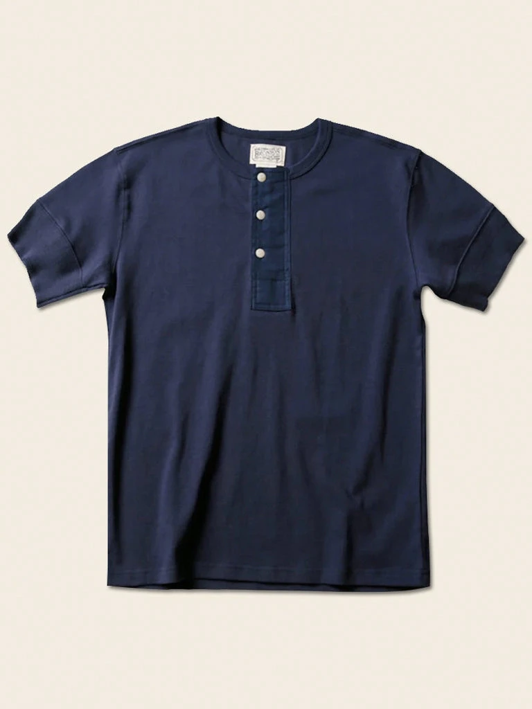 Bronson Vintage Short Sleeve Henley T-Shirt 4 Bronson Vintage Short Sleeve Henley T-Shirt