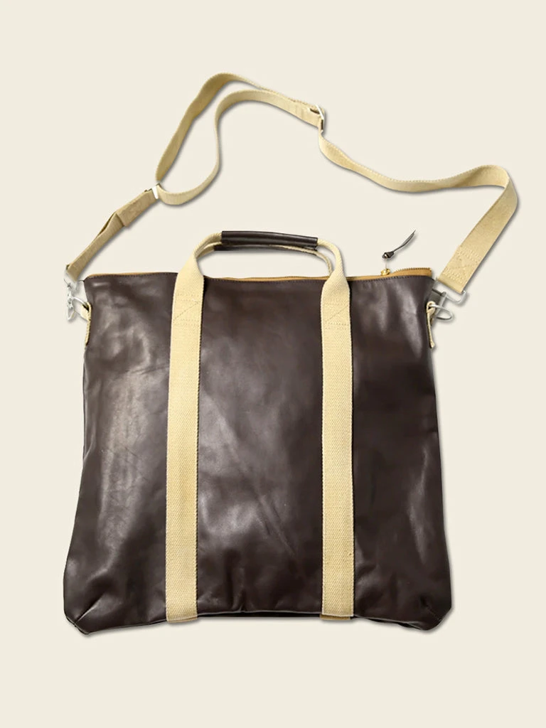 Non Stock ACCESSORIES USAAF Leather Flight Pilot Helmet Bag 2 Non Stock ACCESSORIES USAAF Leather Flight Pilot Helmet Bag