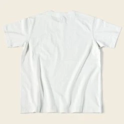 Bronson BEST SELLERS 1930s Slanted Pocket Tubular T-Shirt - White