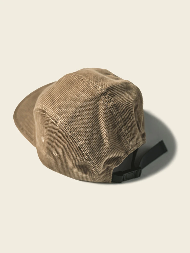 Non Stock 12.5 Oz Corduroy 5 Panel Cap - Khaki 3 Non Stock 12.5 Oz Corduroy 5 Panel Cap - Khaki
