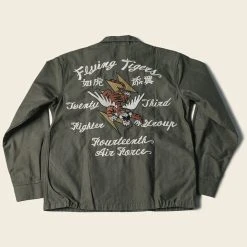 Non Stock USAAF 14th Air Force Flying Tigers Embroidery Jacket