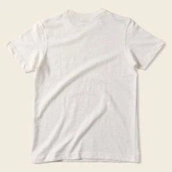 Non Stock 10.5 Oz US Cotton Tubular Gusset T-Shirt - White TOPS