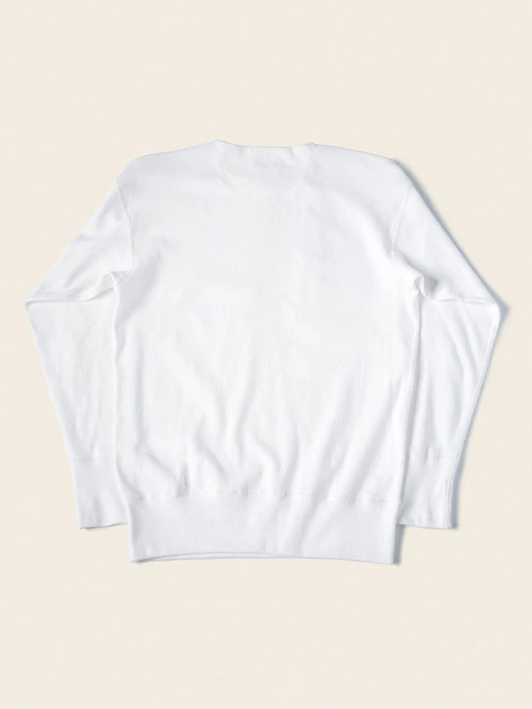 Bronson 14 Oz Side Closing Henley T-Shirt - White Long Sleeve T-Shirts 2 Bronson 14 Oz Side Closing Henley T-Shirt - White Long Sleeve T-Shirts