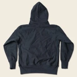 Bronson TOPS 21 Oz Military Academy Reverse Weave Hoodie - Black