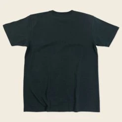 Non Stock 9 Oz US Cotton Tubular T-Shirt - Vintage Black TOPS