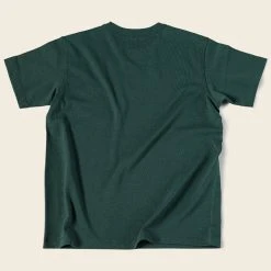 Bronson TOPS 1930s Slanted Pocket Tubular T-Shirt - Green