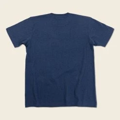 Non Stock 9 Oz US Cotton Tubular T-Shirt - Denim Blue