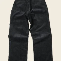 Non Stock BOTTOMS 12.5 Oz 8 Wale Corduroy Trousers - Black