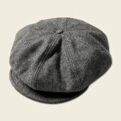 Bronson ACCESSORIES Retro Octagonal News Boy Cap