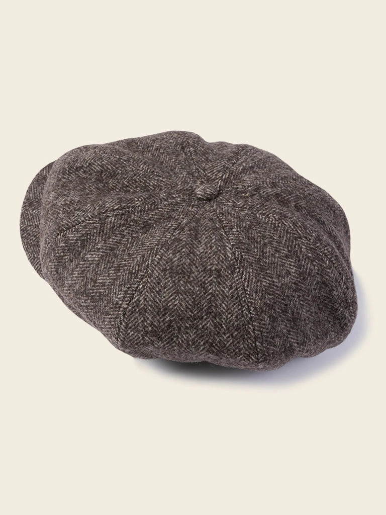 Non Stock Old Time Herringbone Wool News Boy Cap ACCESSORIES 2 Non Stock Old Time Herringbone Wool News Boy Cap ACCESSORIES