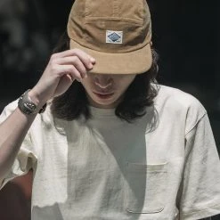 Non Stock 12.5 Oz Corduroy 5 Panel Cap - Khaki 16 Non Stock 12.5 Oz Corduroy 5 Panel Cap - Khaki