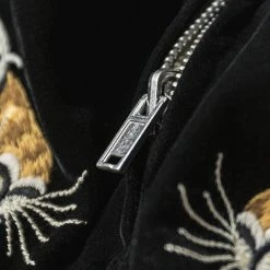 Non Stock 1950s Reversible Acetate Souvenir Jacket - Falcon × Tiger