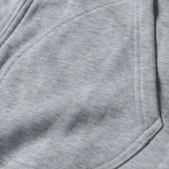 Non Stock 17.5 Oz Terry Cloth Zip-Up Hoodie - Light Gray TOPS