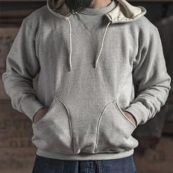 Bronson 1930s 20 Oz Terry Cloth Hooded Sweatshirt TOPS