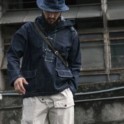 Bronson OUTERWEAR 1940s US Navy Protective Denim Parka