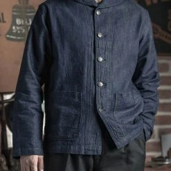 Bronson 1922 USN 2nd Model Denim Coverall Utility Jacket
