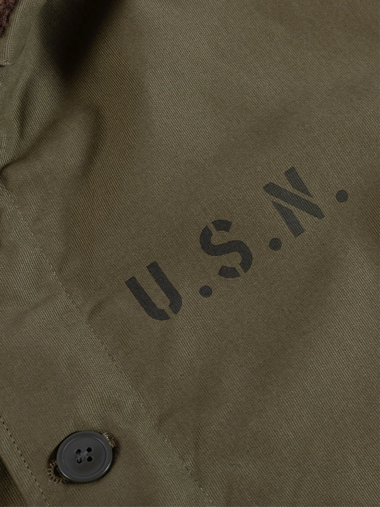 Non Stock 1940s US Navy N-1 Deck Jacket - Faux Fur Inner OUTERWEAR 17 Non Stock 1940s US Navy N-1 Deck Jacket - Faux Fur Inner OUTERWEAR