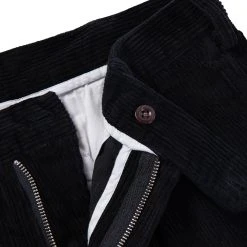 Non Stock BOTTOMS 12.5 Oz 8 Wale Corduroy Trousers - Black