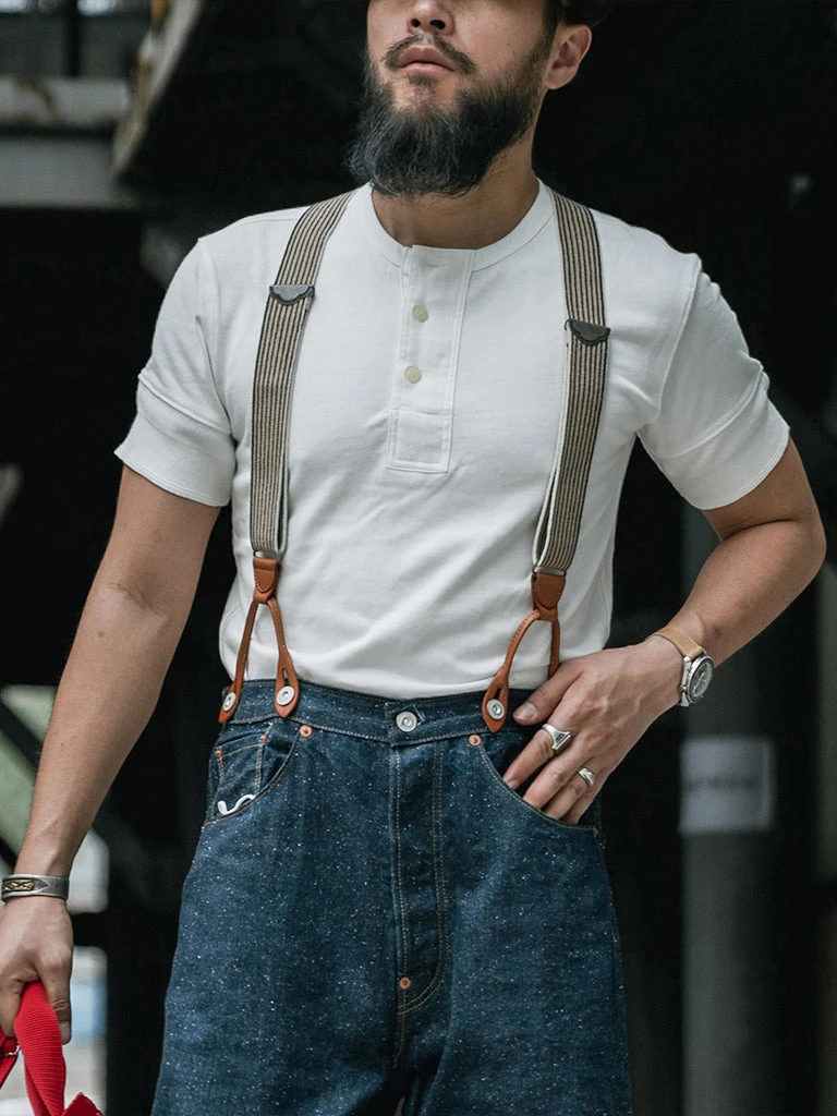 Bronson Vintage Short Sleeve Henley T-Shirt 7 Bronson Vintage Short Sleeve Henley T-Shirt