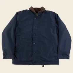 Non Stock 1940s US Navy N-1 Deck Jacket - Faux Fur Inner OUTERWEAR 25 Non Stock 1940s US Navy N-1 Deck Jacket - Faux Fur Inner OUTERWEAR